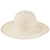 Branded Promotional YUCA STRAW HAT FOR LADIES WITHOUT BAND Hat From Concept Incentives.