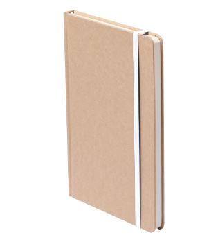 Branded Promotional RAIMOK NOTEBOOK in White Notebook from Concept Incentives