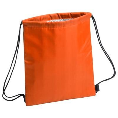 Branded Promotional TRADAN CHILDRENS DRAWSTRING COOL BAG Cool Bag From Concept Incentives.