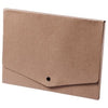 Branded Promotional DAMANY RECYCLED PAPER DOCUMENT FOLDER with Press-stud Document Wallet From Concept Incentives.