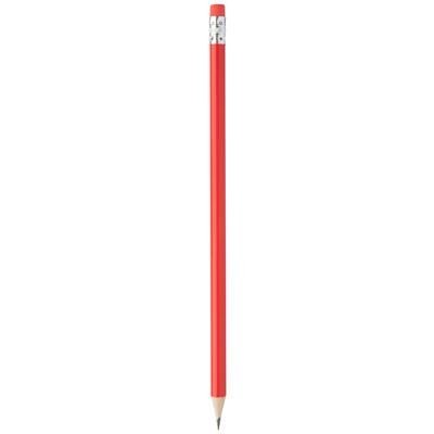 Branded Promotional MELART WOOD LEAD PENCIL with Matching Colour Eraser Sharpened Pencil From Concept Incentives.