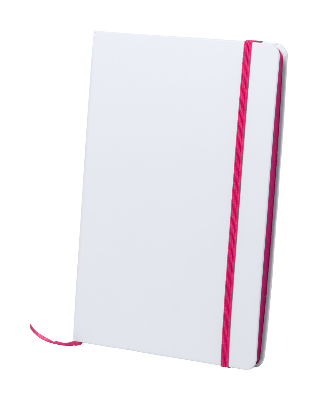 Branded Promotional KAFFOL NOTEBOOK in Pink Notebook from Concept Incentives