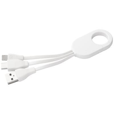 Branded Promotional USB CHARGER CABLE MIRLOX Cable From Concept Incentives.