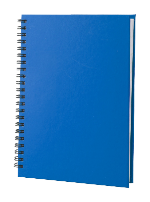 Branded Promotional GULLIVER NOTE BOOK in Light Blue Notebook from Concept Incentives