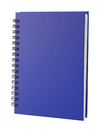 Branded Promotional EMEROT NOTE BOOK in Blue Notebook from Concept Incentives