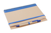Branded Promotional TUNEL WIRO BOUND NOTE BOOK in Blue Note Pad From Concept Incentives.