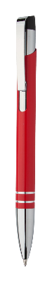 Branded Promotional FOKUS BALL PEN in Red Pen From Concept Incentives.