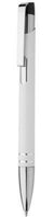 Branded Promotional FOKUS BALL PEN in White Pen From Concept Incentives.