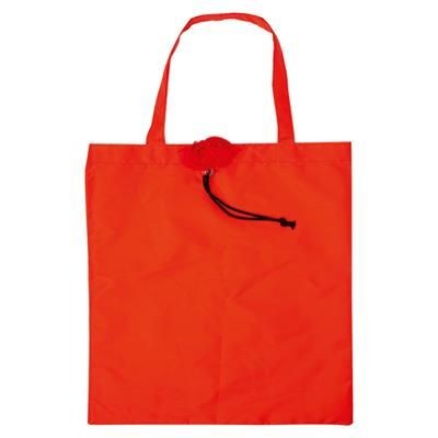 Branded Promotional ROUS SHOPPER TOTE BAG in Red Bag From Concept Incentives.