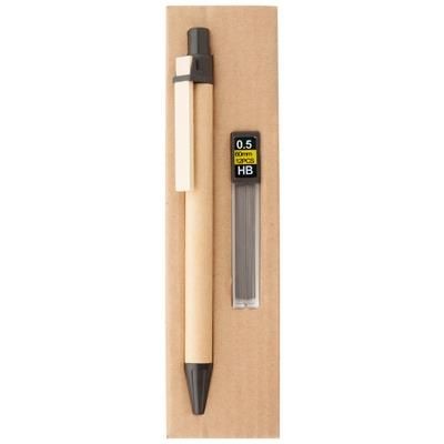 Branded Promotional TROBO MECHANICAL PROPELLING PENCIL Pen Set From Concept Incentives.