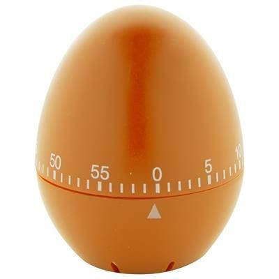 Branded Promotional REVEY EGG SHAPE PLASTIC KITCHEN TIMER Timer From Concept Incentives.