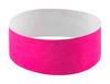 Branded Promotional EVENTS WRIST BAND with Self-adhesive Tab in Pink Wrist Band From Concept Incentives.