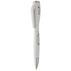 Branded Promotional SENTER BALL PEN with LED Torch in White Torch From Concept Incentives.