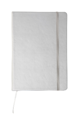 Branded Promotional CILUX JOTTER NOTE PAD in Silver Jotter From Concept Incentives.