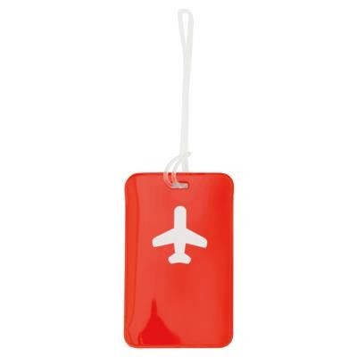 Branded Promotional RANER PVC LUGGAGE TAG Luggage Tag From Concept Incentives.