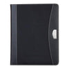 Branded Promotional CENTRAL A4 DOCUMENT CONFERENCE FOLDER in Black Document Wallet From Concept Incentives.