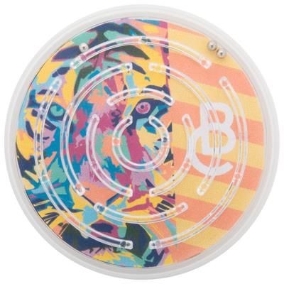 Branded Promotional FAUN PLASTIC ROUND SHAPE LABYRINTH GAME with Three Metal Balls Puzzle From Concept Incentives.