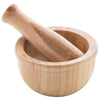 Branded Promotional SASA BAMBOO MORTAR AND PESTLE Kitchen Gadget From Concept Incentives.