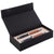 Branded Promotional BAYONNE ELEGANT METAL BALL PEN AND ROLLER PEN SET with Rosewood Wood Barrel Pen Set From Concept Incentives.