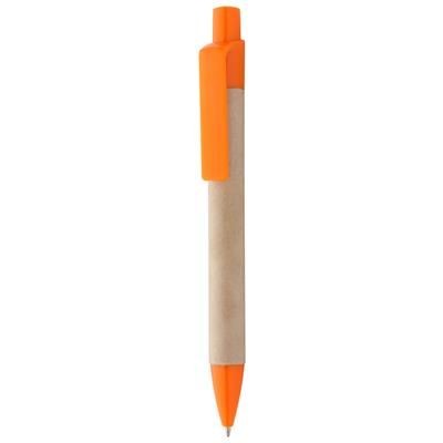 Branded Promotional REFLAT RECYCLED PAPER BALL PEN Pen From Concept Incentives.