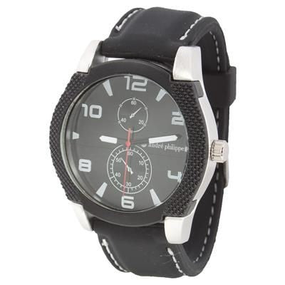 Branded Promotional MARQUANT GENTS WATCH in Black Watch From Concept Incentives.