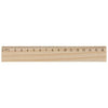 Branded Promotional ONESIX 16CM WOOD RULER Ruler From Concept Incentives.