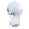 Branded Promotional SATTELITE CRYSTAL GLOBE ON CRYSTAL CUBE Award From Concept Incentives.
