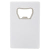 Branded Promotional BOTTLE OPENER SWIPE in White Bottle Opener From Concept Incentives.