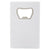 Branded Promotional BOTTLE OPENER SWIPE in White Bottle Opener From Concept Incentives.