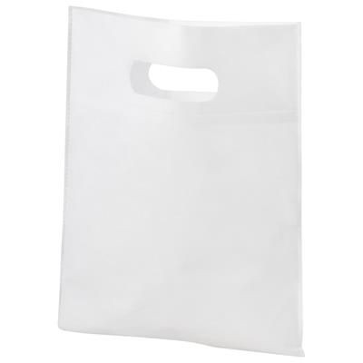 Branded Promotional SUBSTER SHOPPER TOTE BAG in White Bag From Concept Incentives.
