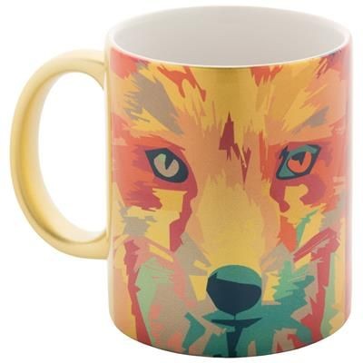 Branded Promotional ALLOY METALLIC SUBLIMATION MUG Mug From Concept Incentives.