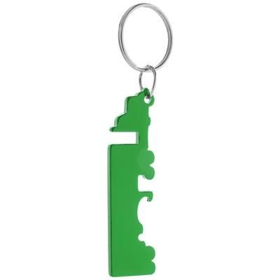 Branded Promotional BOTTLE OPENER KEYRING PETERBY Bottle Opener From Concept Incentives.