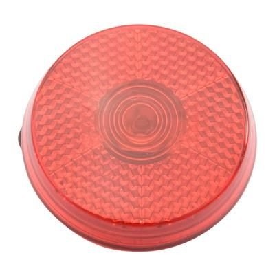 Branded Promotional FLASHING LIGHT REFLECTOR in Red Reflector From Concept Incentives.