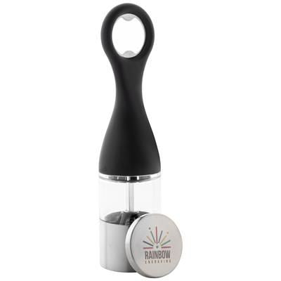 Branded Promotional FLURRY SALT AND PEPPER MILL Salt &amp; Pepper Set From Concept Incentives.