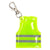 Branded Promotional PIT LANE MINI REFLECTOR VEST KEYRING in Yellow Reflector From Concept Incentives.