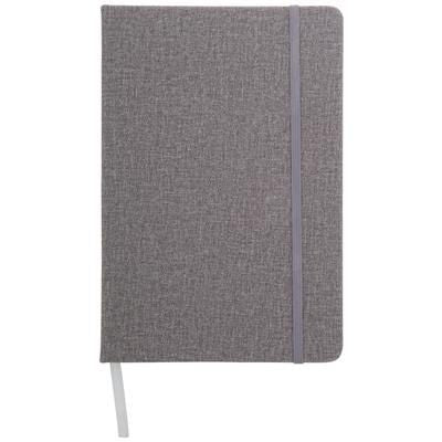 Branded Promotional GABBRO TEXTURED PU LEATHER COVERED NOTE BOOK A5 Jotter from Concept Incentives.