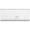 Branded Promotional SLIDY 15CM PLASTIC RULER with Puzzle Ruler From Concept Incentives.