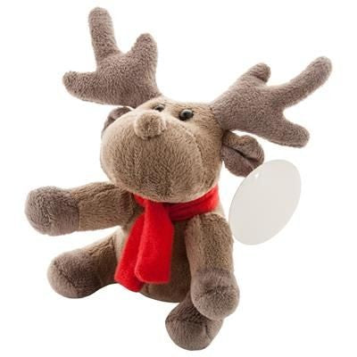 Branded Promotional RENDJUR PLUSH REINDEER Soft Toy From Concept Incentives.