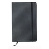 Branded Promotional A5 CUBE BLOCK NOTE BOOK with Soft PU Cover in Black Jotter From Concept Incentives.