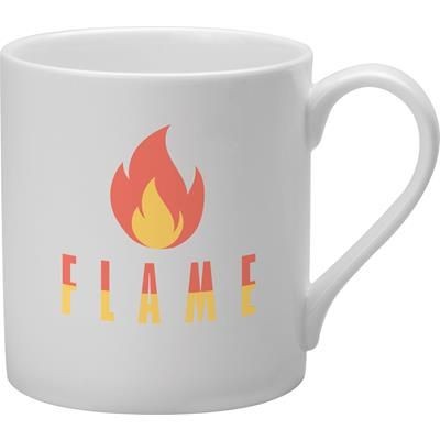 Branded Promotional ASH BONE CHINA MUG Mug From Concept Incentives.