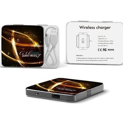 Branded Promotional CANDY CORDLESS CHARGER Charger From Concept Incentives.