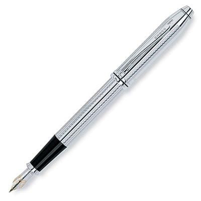 Branded Promotional CROSS TOWNSEND PLATINUM PLATED FOUNTAIN PEN Pen From Concept Incentives.