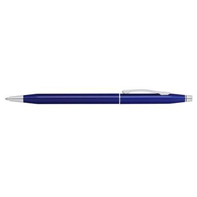 Branded Promotional CLASSIC CENTURY TRANSLUCENT BLUE LACQUER BALL PEN Pen From Concept Incentives.