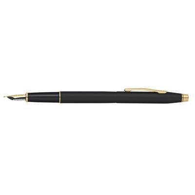 Branded Promotional CLASSIC CENTURY BLACK FOUNTAIN PEN Pen From Concept Incentives.