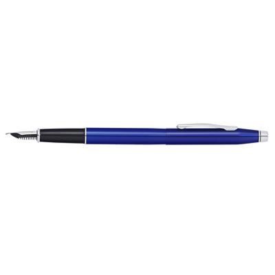 Branded Promotional CLASSIC CENTURY TRANSLUCENT BLUE LACQUER FOUNTAIN PEN Pen From Concept Incentives.