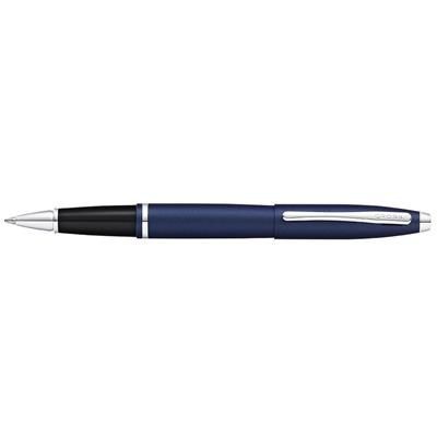 Branded Promotional CROSS CALAIS MIDNIGHT BLUE LACQUER ROLLERBALL PEN Pen From Concept Incentives.