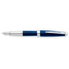 Branded Promotional CROSS AVENTURA FOUNTAIN PEN in Starry Blue Finish Pen From Concept Incentives.