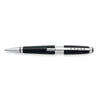 Branded Promotional CROSS EDGE ROLLERBALL PEN in Jet Black Pen From Concept Incentives.