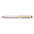 Branded Promotional CROSS TRACKR BRUSHED SILVER CHROME BALL PEN Pen From Concept Incentives.