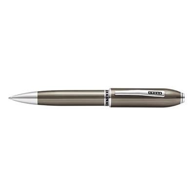 Branded Promotional CROSS PEERLESS TRANSLUCENT TITANIUM GREY BALL PEN Pen From Concept Incentives.